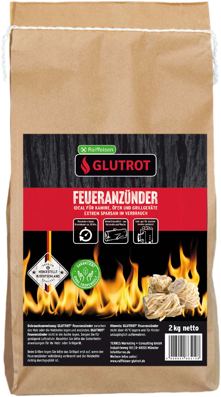 GLUTROT Feueranzünder